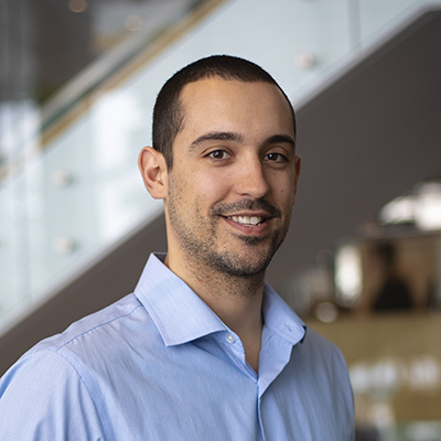 Photo of student leader Samuel Levac