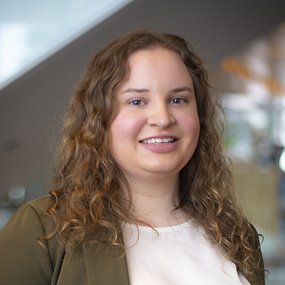 Photo of student leader Katie Talbot