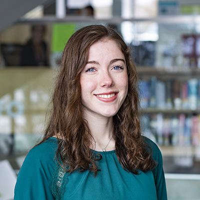 Photo of student leader Emerson Bach