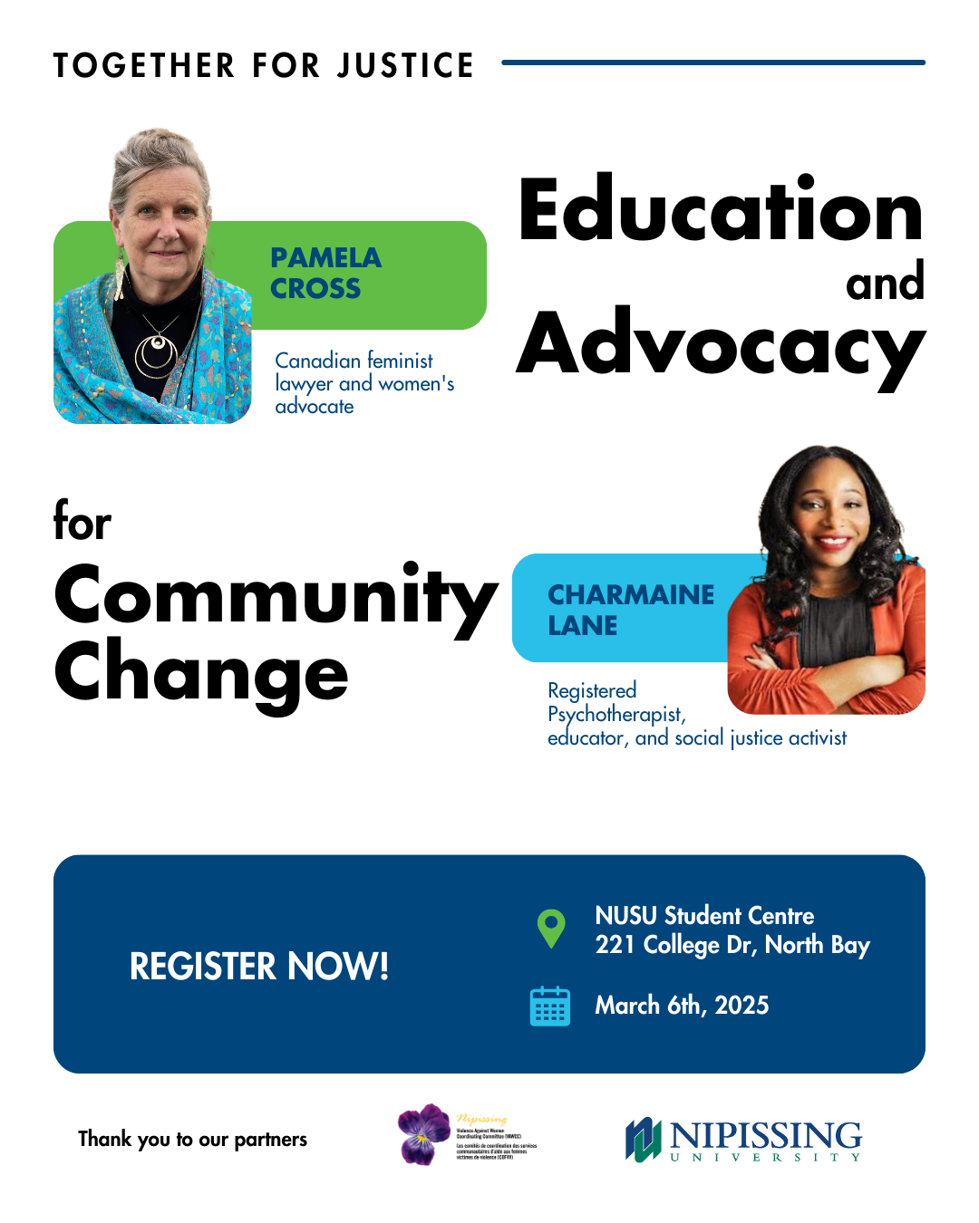 Together for Justice IG Poster