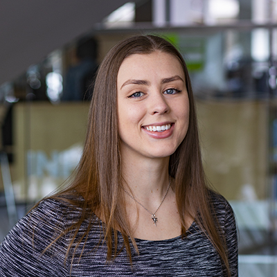 Photo of student leader Lauren Smith