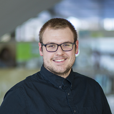 Photo of student leader Nathan Young