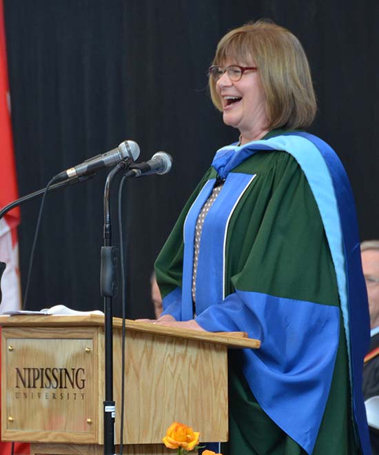 Shelagh Rogers convocation address