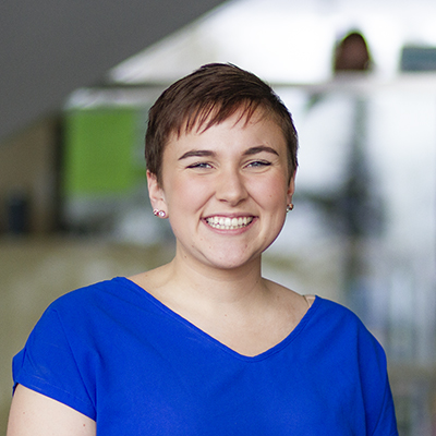 Photo of student leader Sydney Wiggins