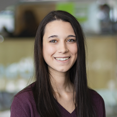 Photo of student leader Taylor Blacker