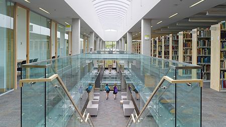 Harris Learning Library interior