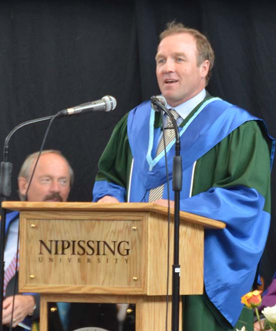 Geoff Green convocation speech