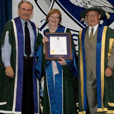 Maude Barlow receiving honorary degree