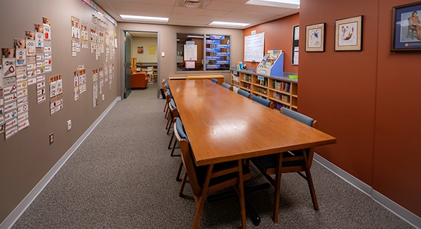 interior of Elizabeth Thorn Centre