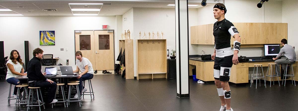 Master of Science in Kinesiology Motion Capture lab