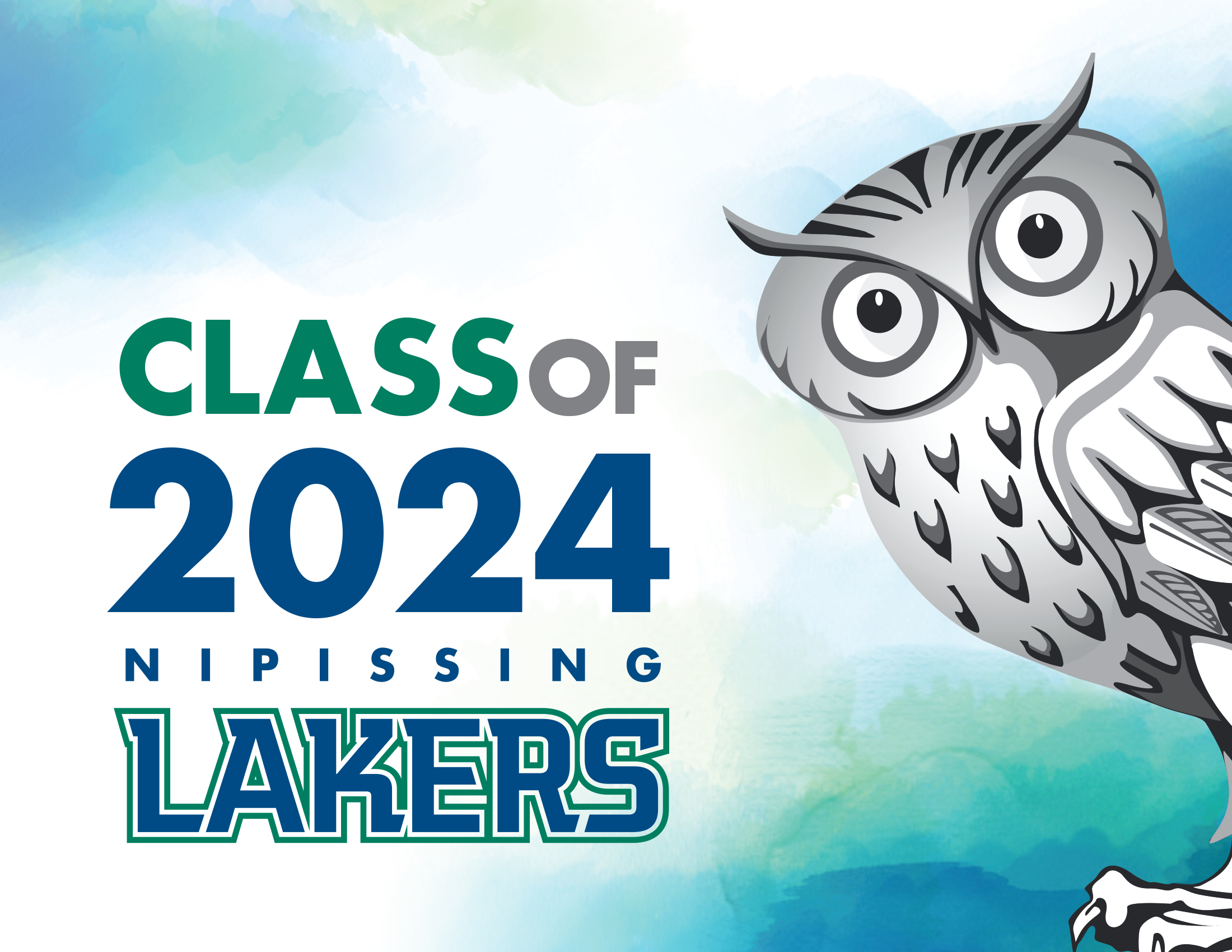 Class of 2024 Sign Lakers Owl