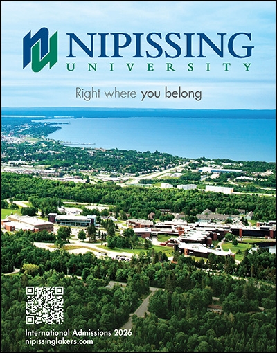 Nipissing University International Student Guide cover