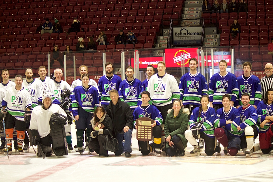 Paul Nelson Memorial Hockey Game Staff Team