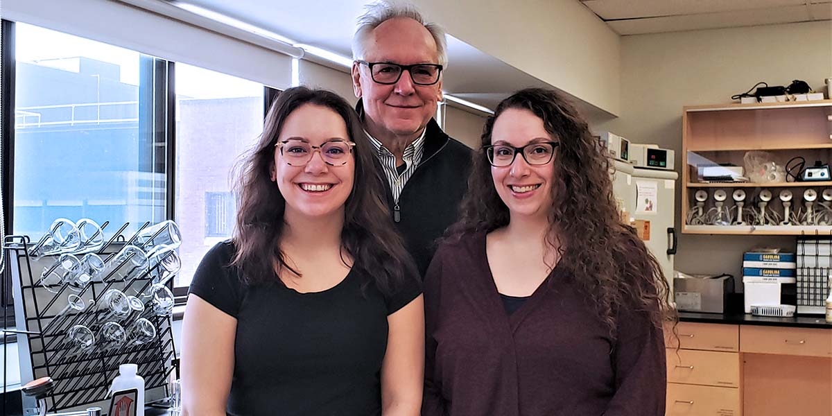 Montana Warbrick, Dr. Peter Nosko and Laura Rossi,