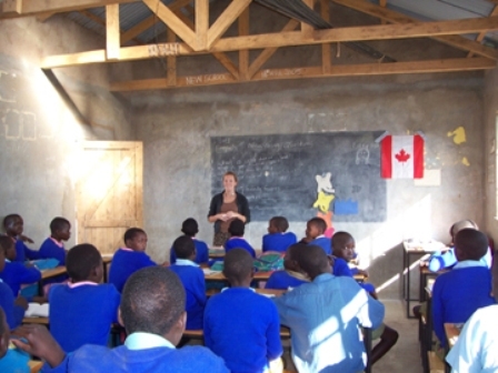 classroom in Kenya