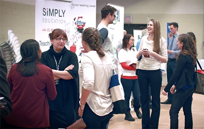 Photo of Career fair