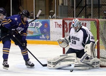 Photo of hockey game