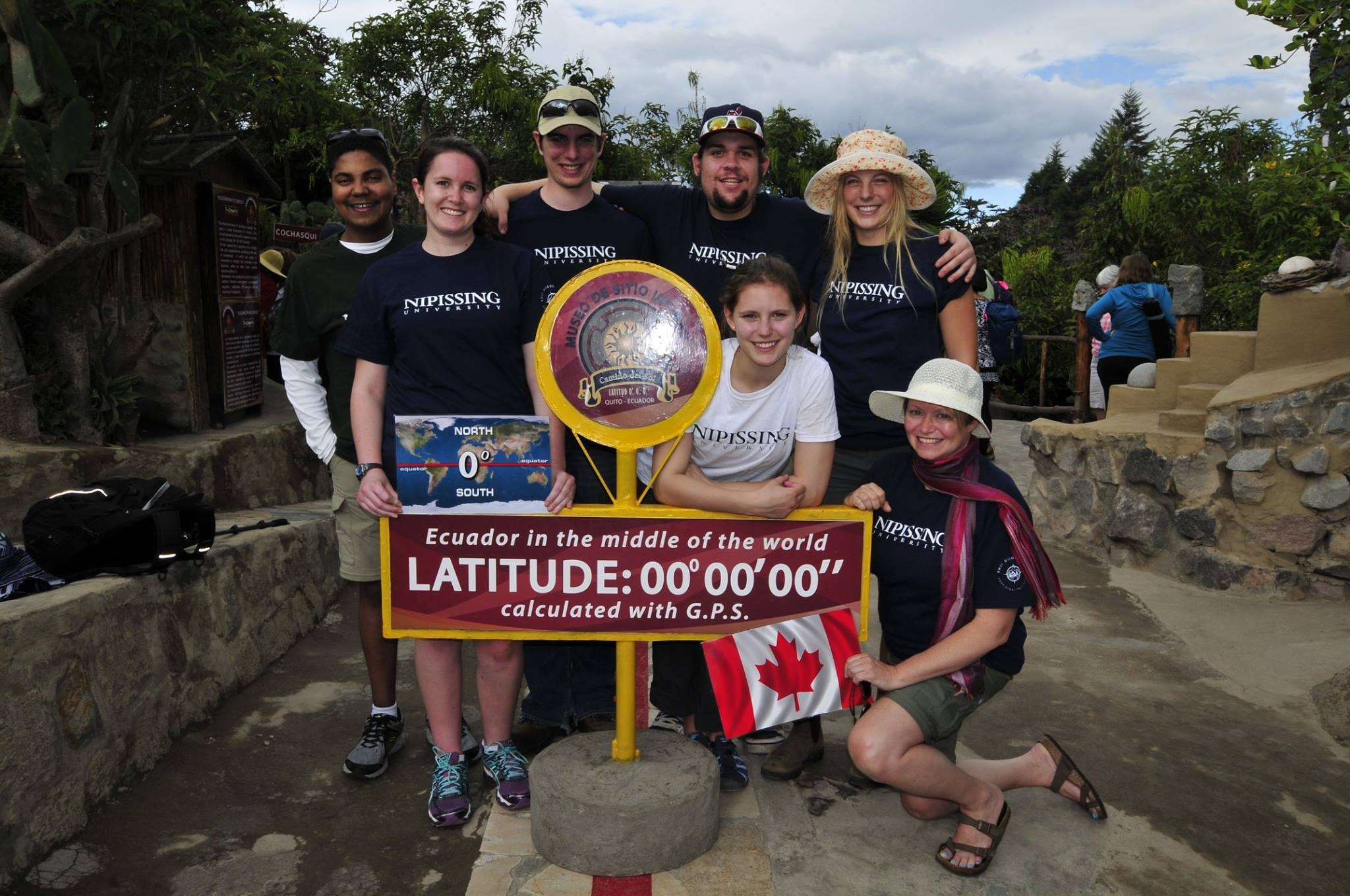 Photo of students in Ecuador