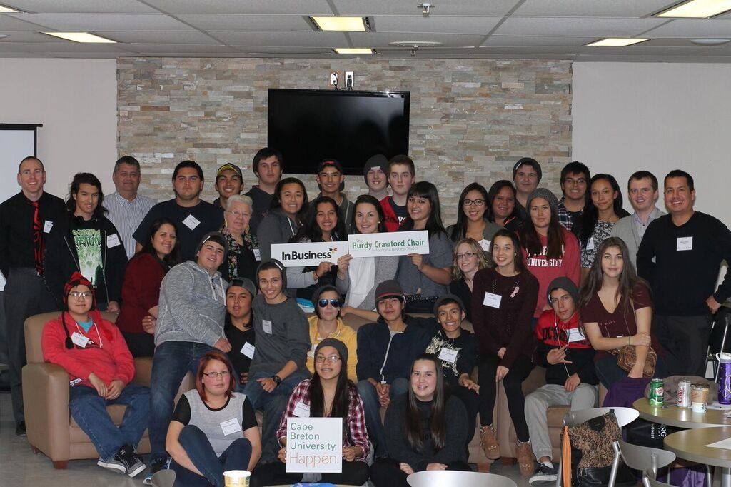 Group photo of students