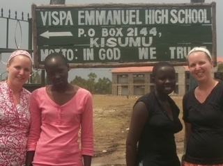 Photo of students in Kenya