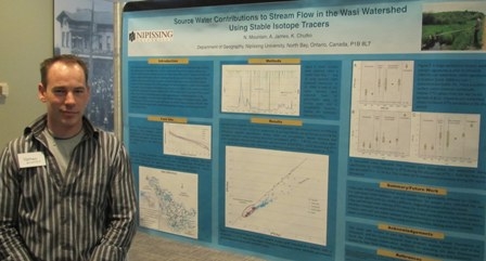 MESc Nathan Mountain with poster