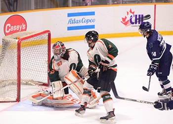 Photo of hockey game