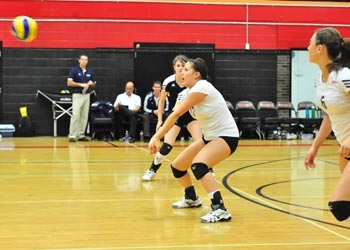 Photo of volleyball players