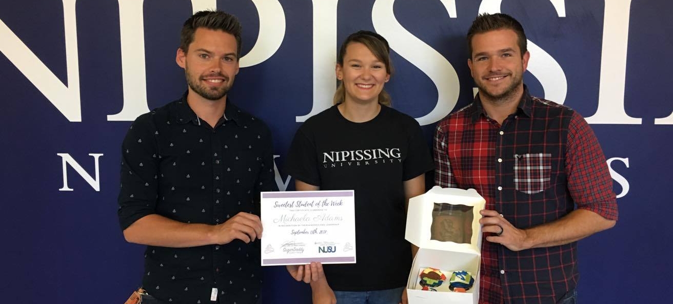 Photo of NUSU and North Bay business, SugarDaddy Cupcakes and Catering