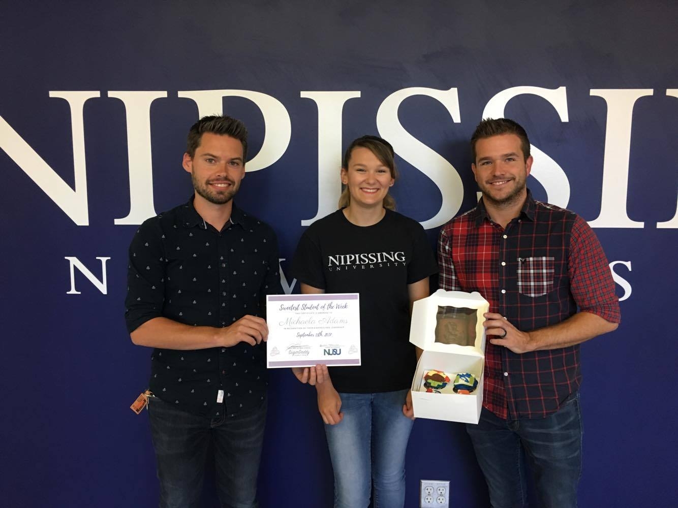 Photo of NUSU and North Bay business, SugarDaddy Cupcakes and Catering