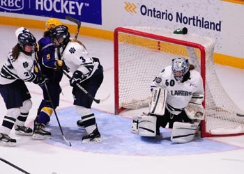 Photo of hockey game