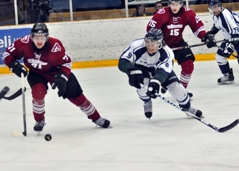 Photo of hockey game