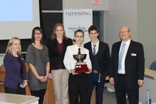 Photo of Nipissing Business Challenge participants