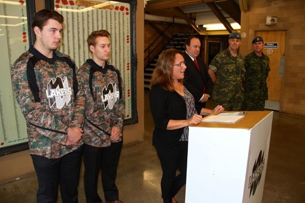 Lakers military appreciation day