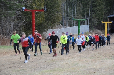 Photo of Nordic ski off season training