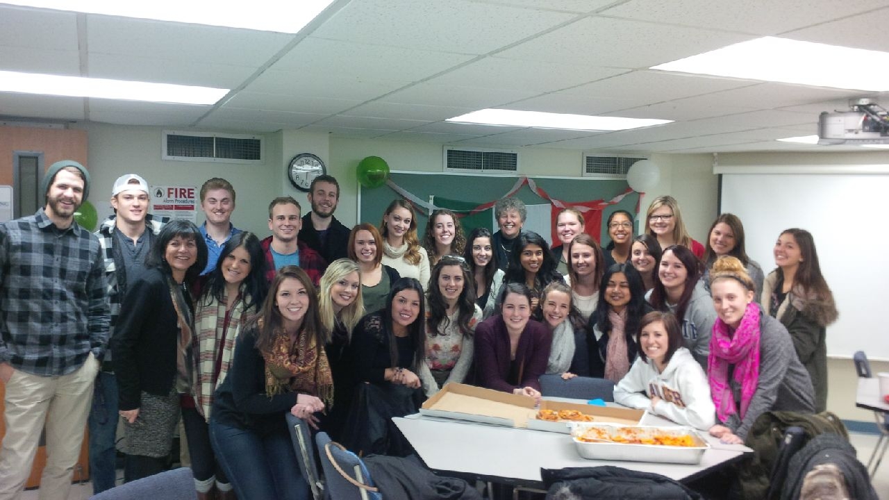 Photo of people who travelled to Italy for an International Teaching Practicum