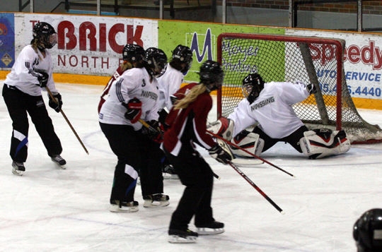 Ringette action