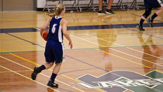 Women's Basketball action