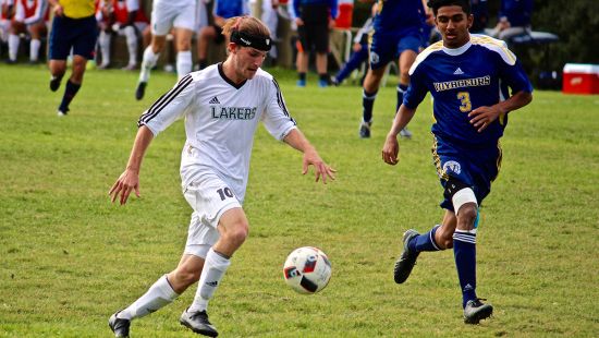 Soccer action