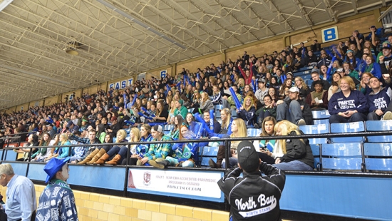 Homecoming 2012 hockey game