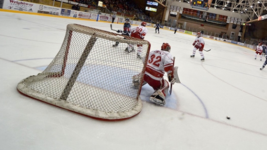 Homecoming 2012 hockey game