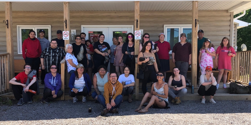 Summer Indigenous Institute group