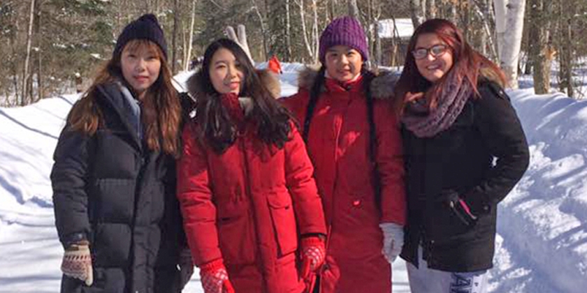 International at home