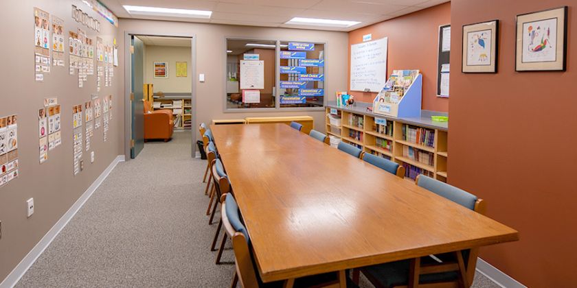 A space for learning, studying, meeting as small groups, collaborating, and more!