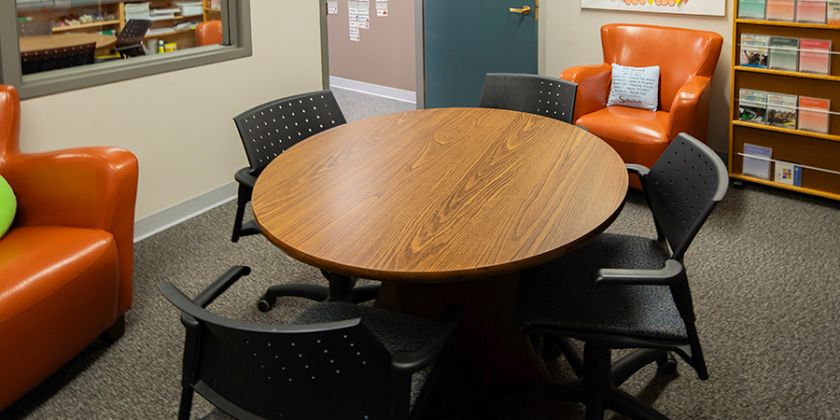 Dr. Elizabeth Thorn Literacy Centre study room