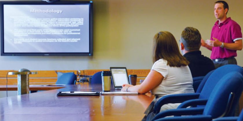 Master of Education thesis defence