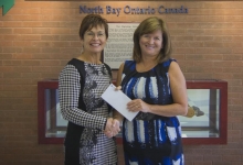 KPMG Foundation Business Scholarships Cheque Presentation