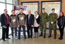 Lakers men’s hockey team Military Appreciation Night