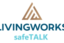 logo for livingworks safetalk