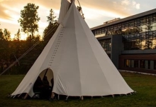 Campus Tipi Sunset
