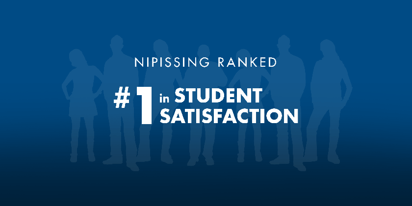 Nipissing ranked #1 in student satisfaction